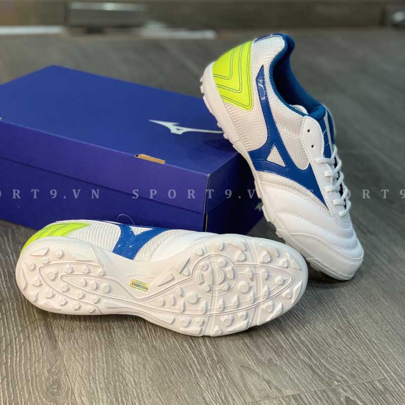 Mizuno Mrl Sala Club Q1GB200341 Trắng Xanh Vàng